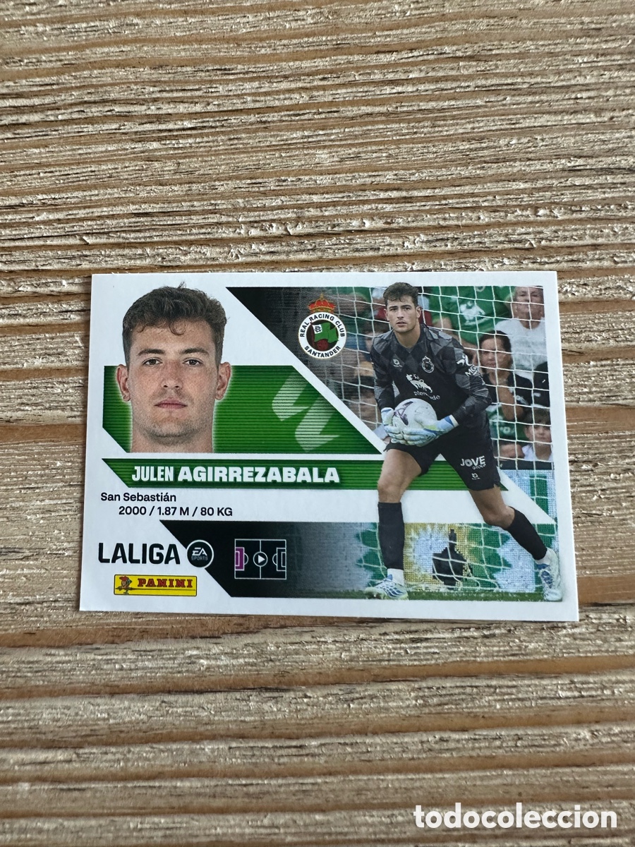 Trading cards: AGIRREZABALA RACING 3 3&ordf; EDICION LIGA ESTE 2026/27 26-27 26 27 PANINI