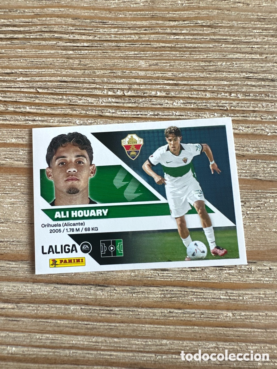 Trading cards: ALI HOUARY ELCHE 17 2&ordf; EDICION LIGA ESTE 2026/27 26-27 26 27 PANINI