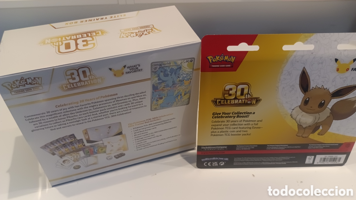 Trading cards: Pack Pok&eacute;mon 30 aniversario - Foto 2