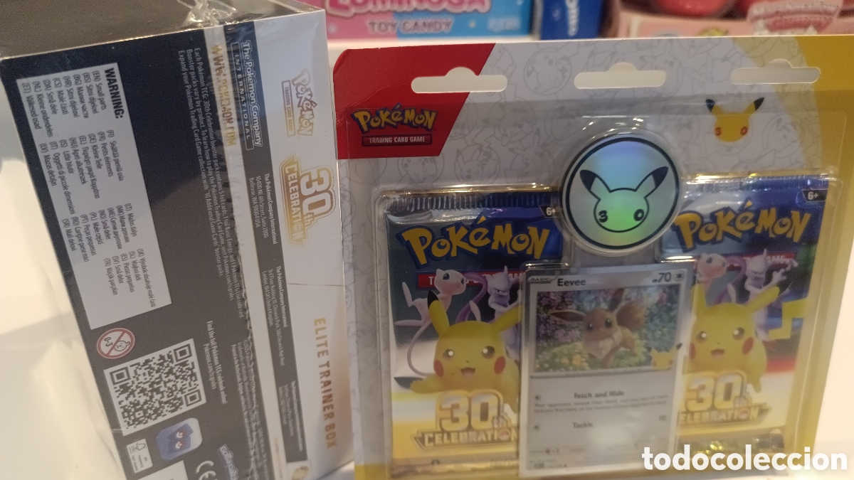 Trading cards: Pack Pok&eacute;mon 30 aniversario - Foto 3