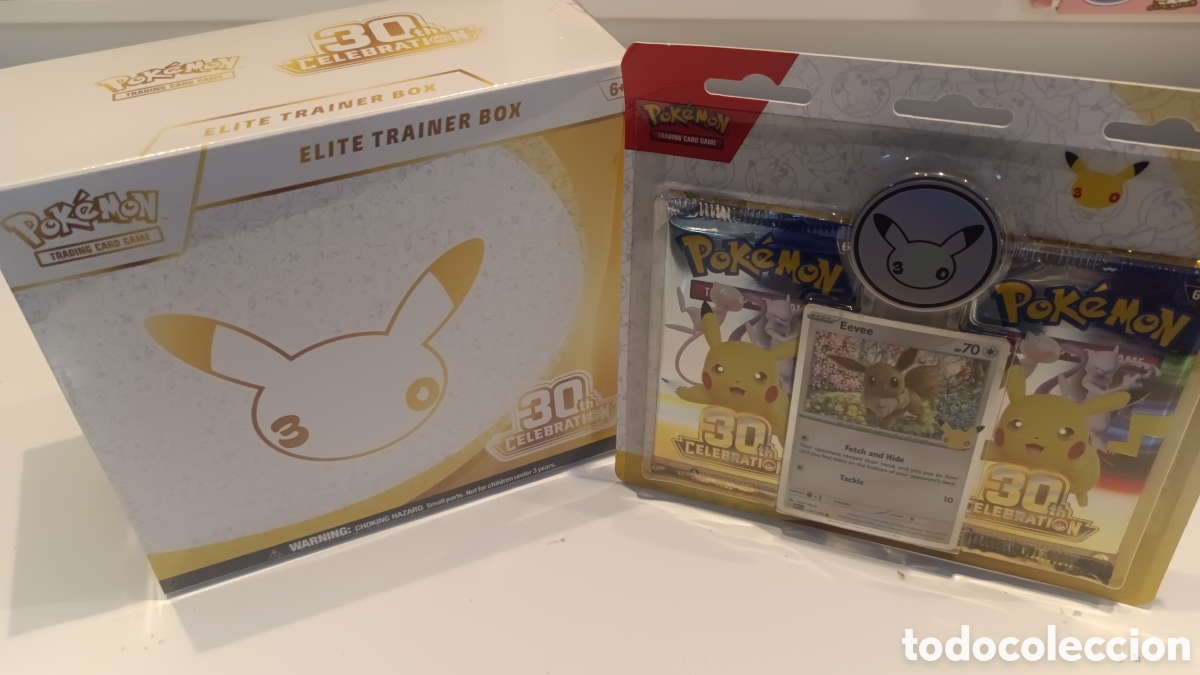 Trading cards: Pack Pok&eacute;mon 30 aniversario