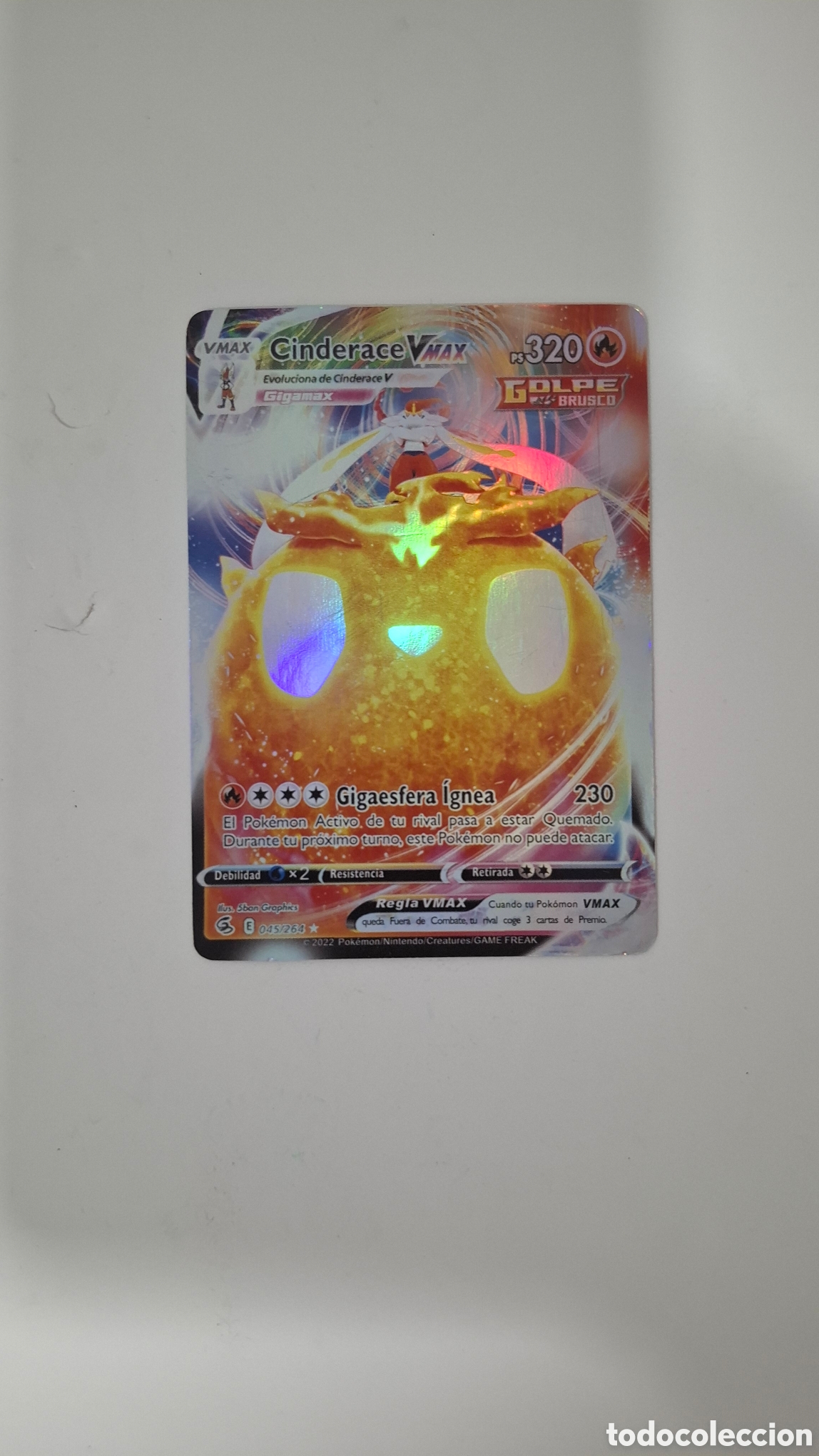Trading cards: CARTA POKEMON CARD CINDERACE VMAX