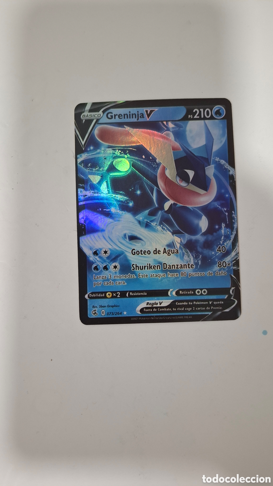 Trading cards: CARTA POKEMON CARD GRENINJA V