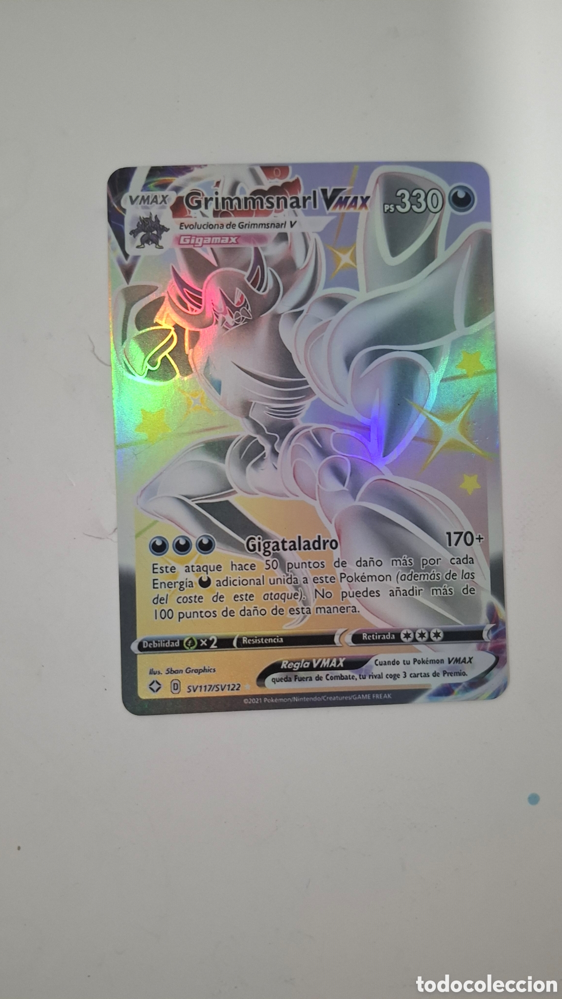 Trading cards: CARTA POKEMON CARD GRIMMSNARL