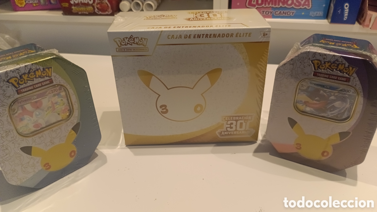 Trading cards: Lote Pok&eacute;mon 30 aniversario