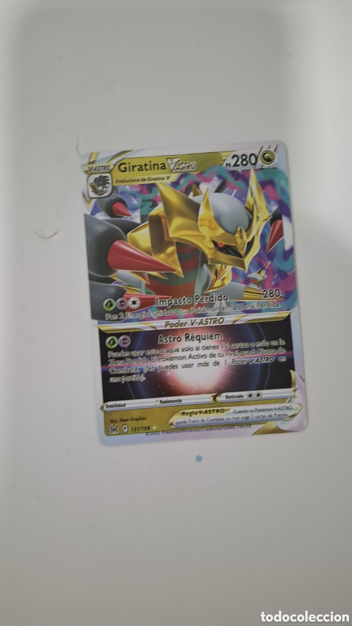 Trading cards: CARTA POKEMON CARD GIRATINA V ASTRO