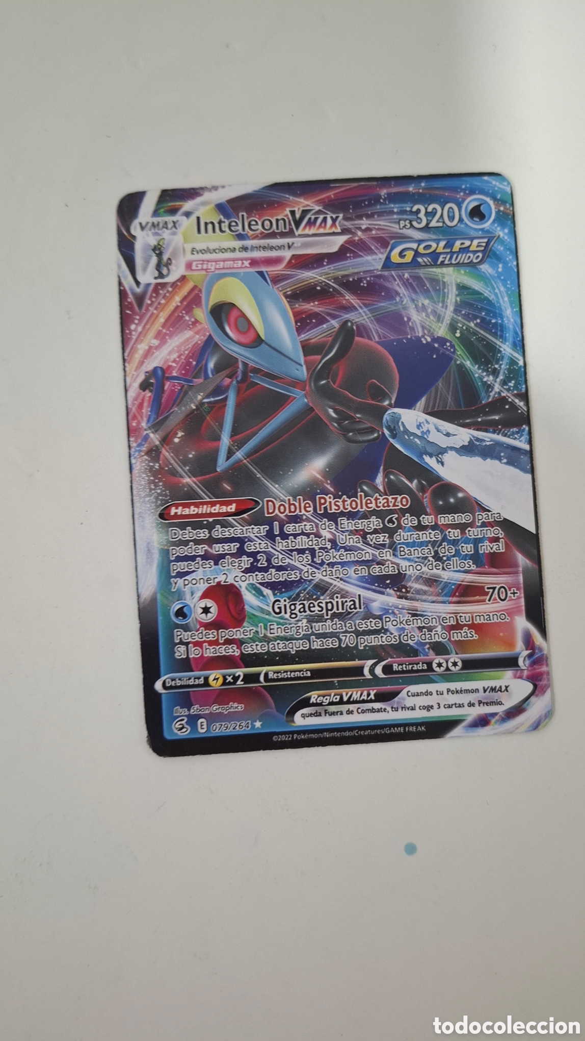 Trading cards: CARTA POKEMON CARD INTELEON VMAX