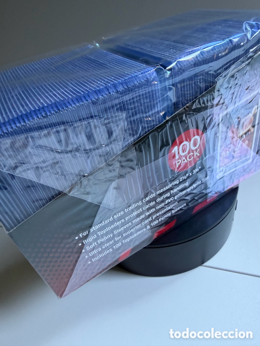 Trading cards: 100 Sleeves + 100 Top Loaders | Card Storage Bundle - Foto 4