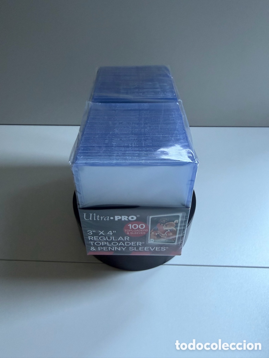 Trading cards: 100 Sleeves + 100 Top Loaders | Card Storage Bundle - Foto 1