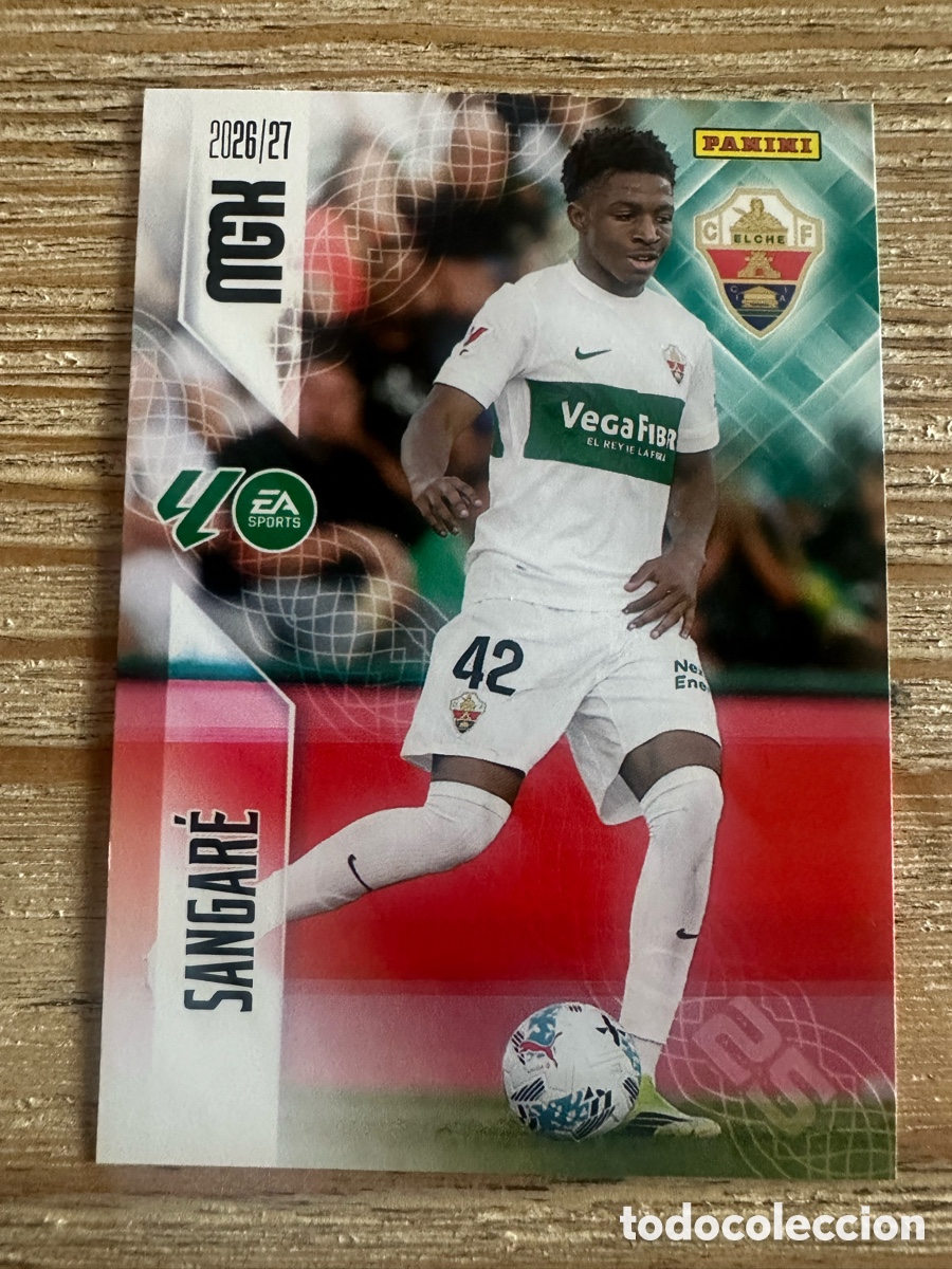 Trading cards: SANGARE ELCHE 148 2&ordf; EDICION MEGACRACKS 2026/27 26-27 26 27 MGK PANINI