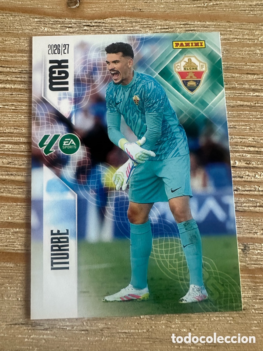 Trading cards: ITURBE ELCHE 147 2&ordf; EDICION MEGACRACKS 2026/27 26-27 26 27 MGK PANINI