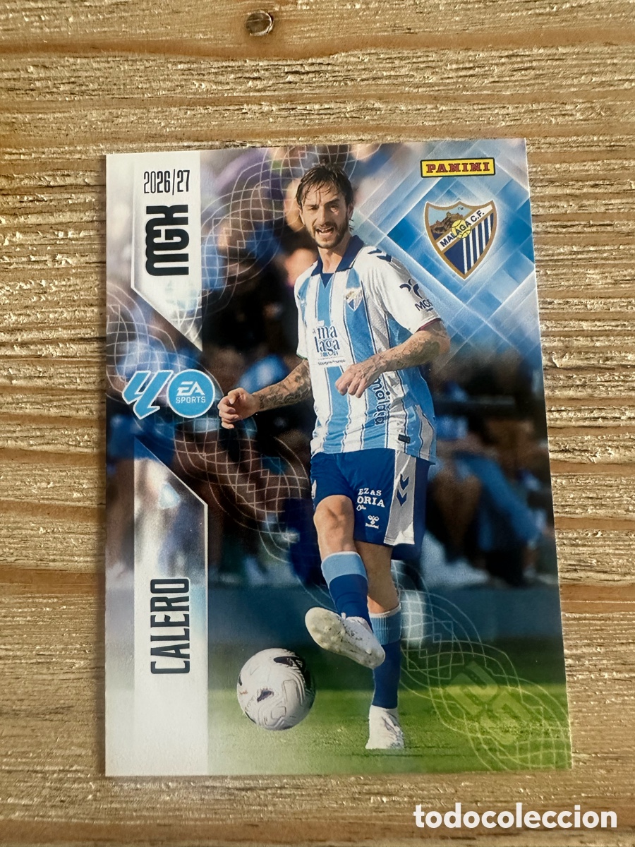 Trading cards: CALERO MALAGA 240 2&ordf; EDICION MEGACRACKS 2026/27 26-27 26 27 MGK PANINI