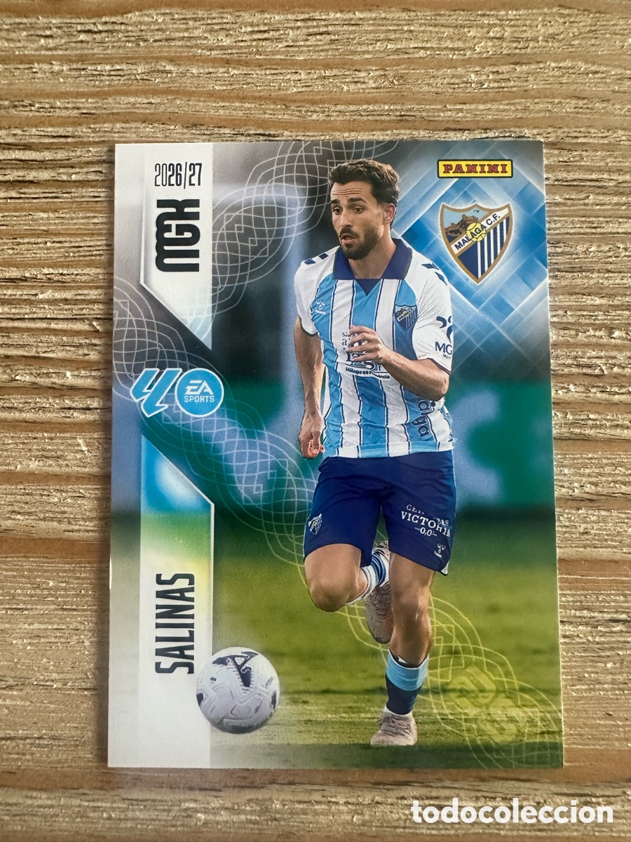 Trading cards: SALINAS MALAGA 243 2&ordf; EDICION MEGACRACKS 2026/27 26-27 26 27 MGK PANINI