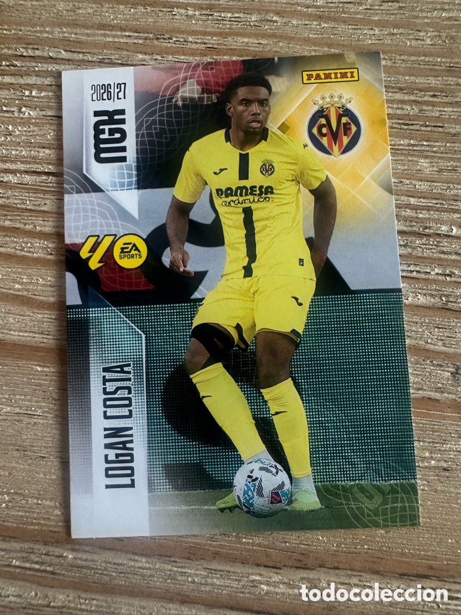 Trading cards: LOGAN COSTA VILLARREAL 367 2&ordf; EDICION MEGACRACKS 2026/27 26-27 26 27 MGK PANINI