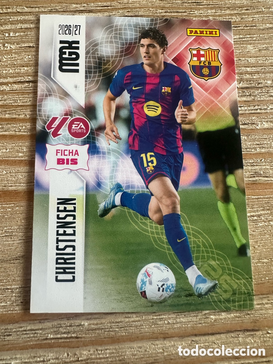 Sammelkarten: CHRISTENSEN FC BARCELONA 80 BIS 2&ordf; EDICION MEGACRACKS 2026/27 26-27 26 27 MGK PANINI