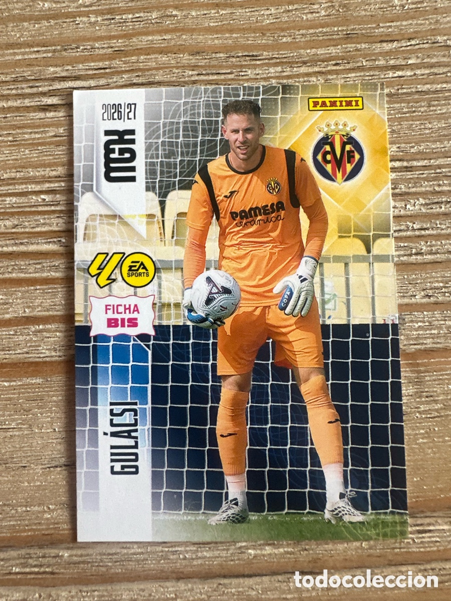 Trading cards: GULACSI VILLARREAL 363 BIS 2&ordf; EDICION MEGACRACKS 2026/27 26-27 26 27 MGK PANINI