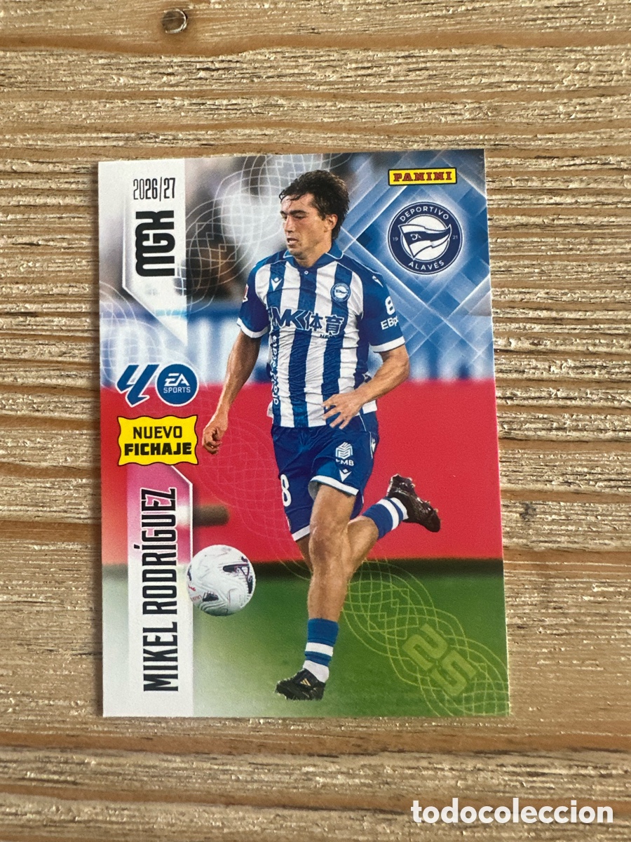 Trading cards: MIKEL RODRIGUEZ ALAVES 456 NUEVO FICHAJE 2&ordf; EDICION MEGACRACKS 2026/27 26-27 26 27 MGK PANINI