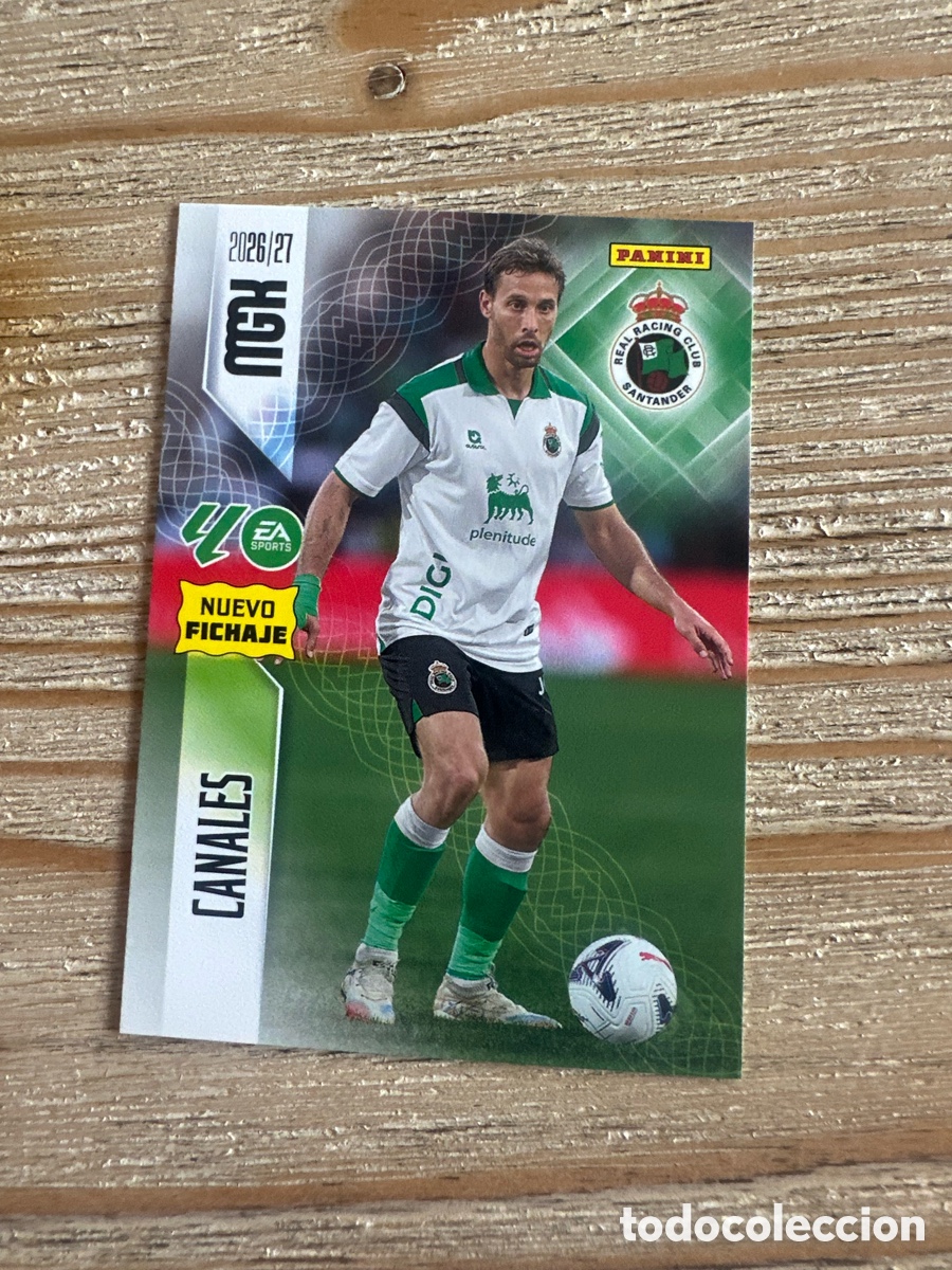 Trading cards: CANALES RACING 460 NUEVO FICHAJE 2&ordf; EDICION MEGACRACKS 2026/27 26-27 26 27 MGK PANINI
