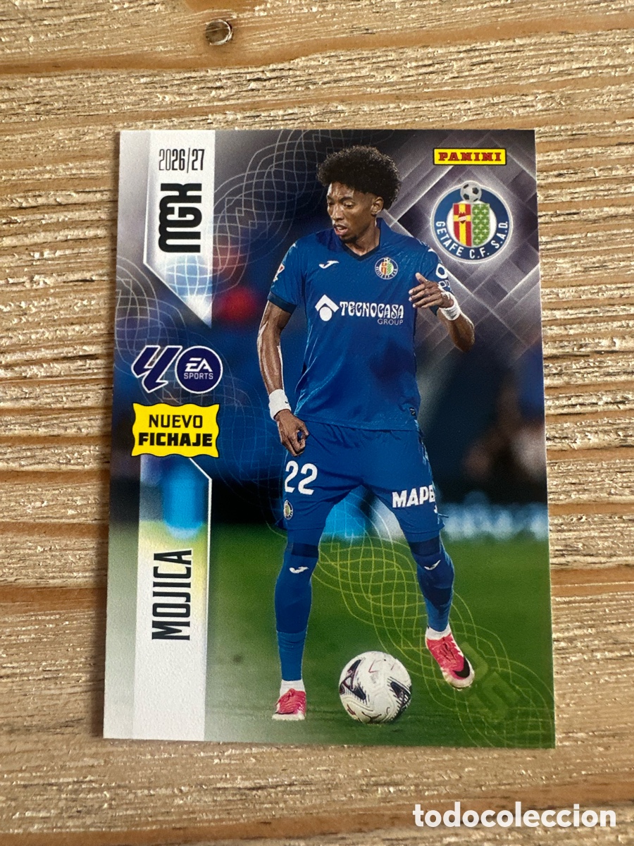 Trading cards: MOJICA GETAFE 462 NUEVO FICHAJE 2&ordf; EDICION MEGACRACKS 2026/27 26-27 26 27 MGK PANINI
