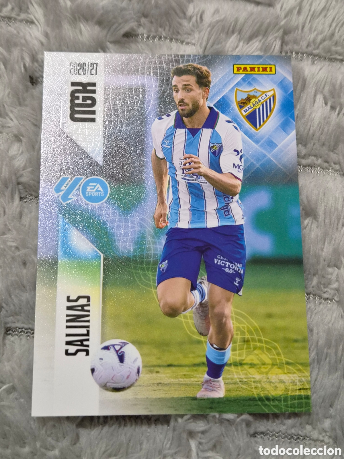 Trading cards: 243 - SALINAS , M&Aacute;LAGA 2&deg; EDICI&Oacute;N MEGACRACKS 2026 2027