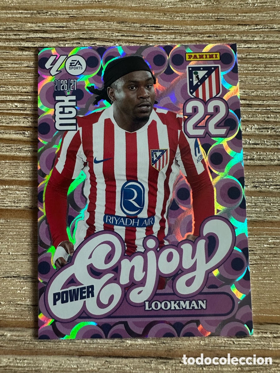 Trading cards: LOOKMAN AT MADRID ENJOY POWER 385P MEGACRACKS 2026/27 26-27 26 27 MGK PANINI