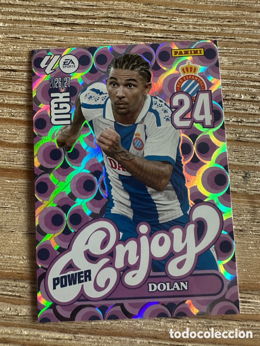 Trading cards: DOLAN RCD ESPANYOL ENJOY POWER 382P MEGACRACKS 2026/27 26-27 26 27 MGK PANINI