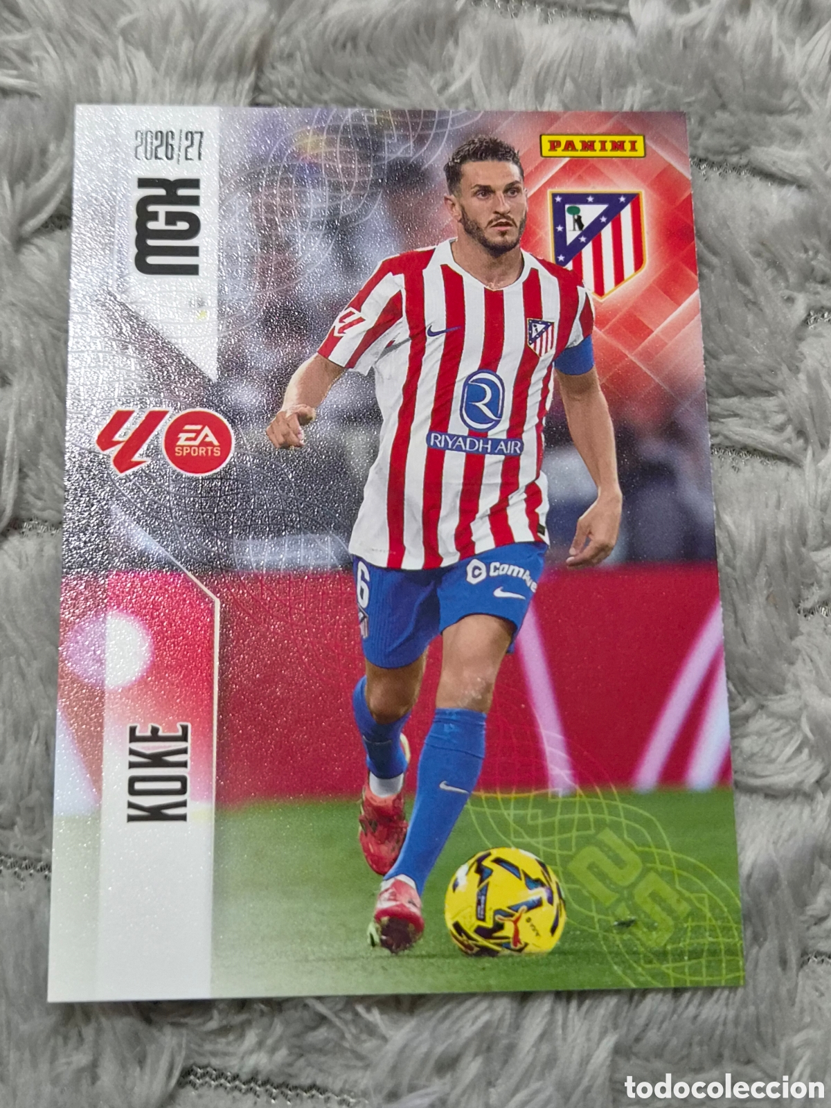 Trading cards: 64 - KOKE, AT.MADRID MEGACRACKS 2026 2027