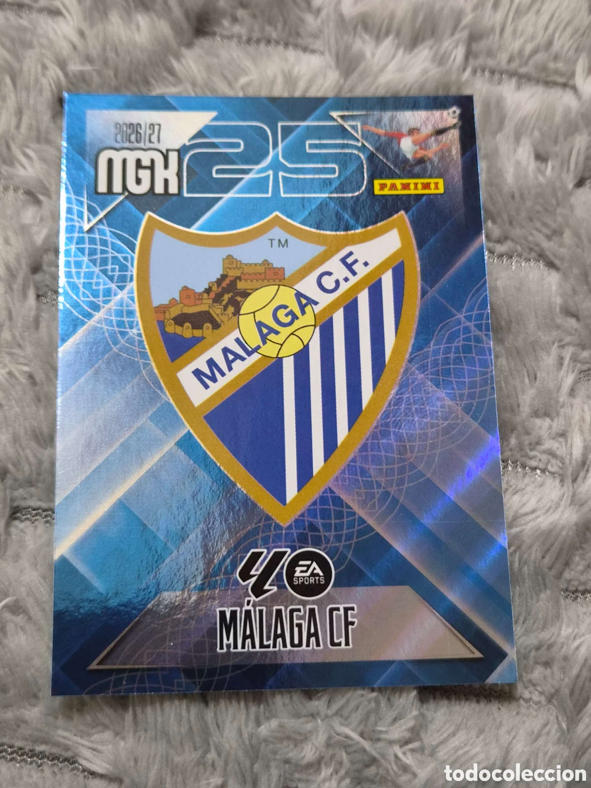 Trading cards: 235 - ESCUDO M&Aacute;LAGA MEGACRACKS 2026 2027