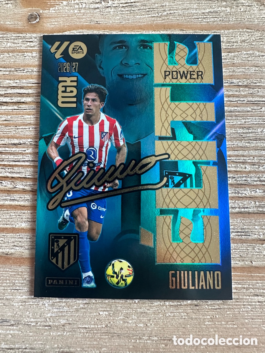 Trading cards: GIULIANO AT MADRID ELITE POWER 7P MEGACRACKS 2026/27 26-27 26 27 MGK PANINI