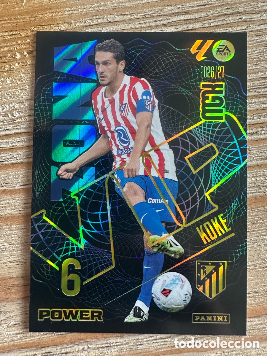 Trading Cards: KOKE AT MADRID VIP POWER 400P MEGACRACKS 2026/27 26-27 26 27 MGK PANINI