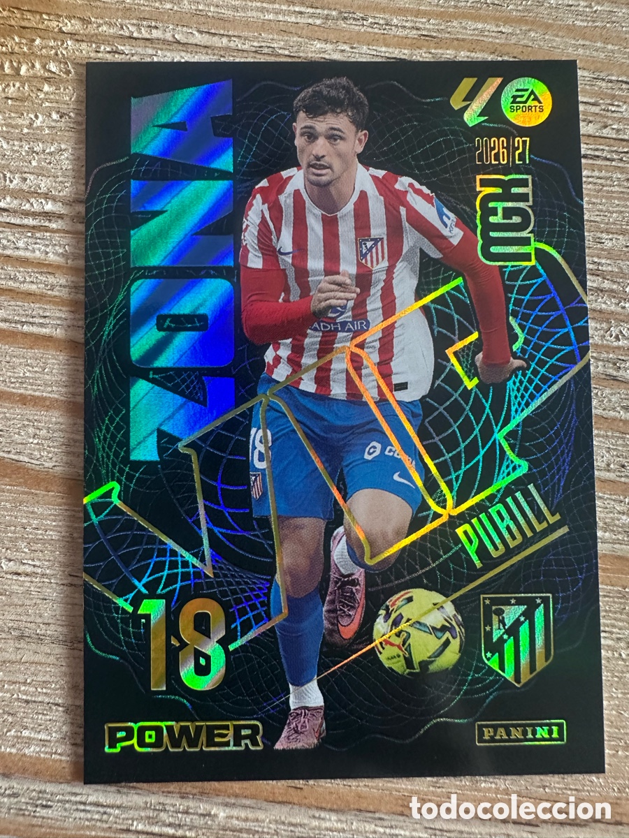 Trading cards: PUBILL AT MADRID VIP POWER 404P MEGACRACKS 2026/27 26-27 26 27 MGK PANINI