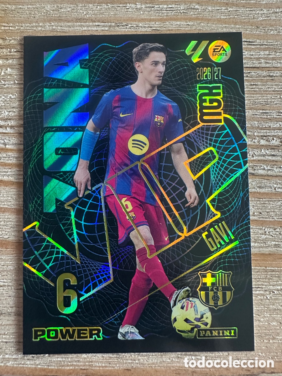 Trading cards: GAVI FC BARCELONA VIP POWER 394P MEGACRACKS 2026/27 26-27 26 27 MGK PANINI