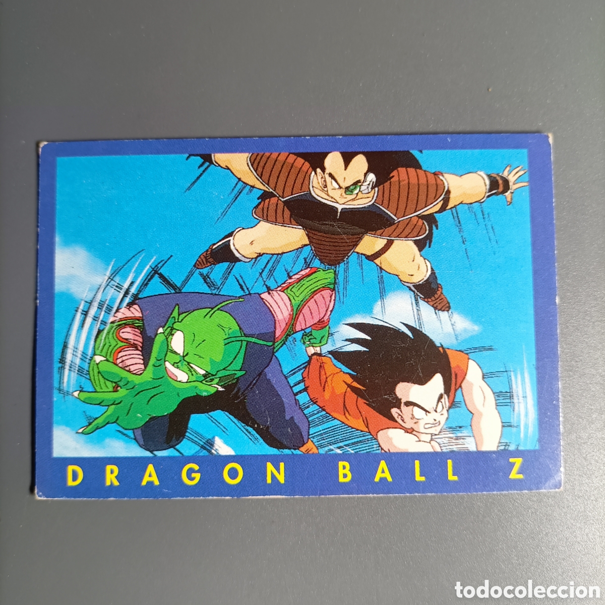 Trading cards: TRADING CARD. DRAGON BALL Z. SERIE 1 AZUL. №4