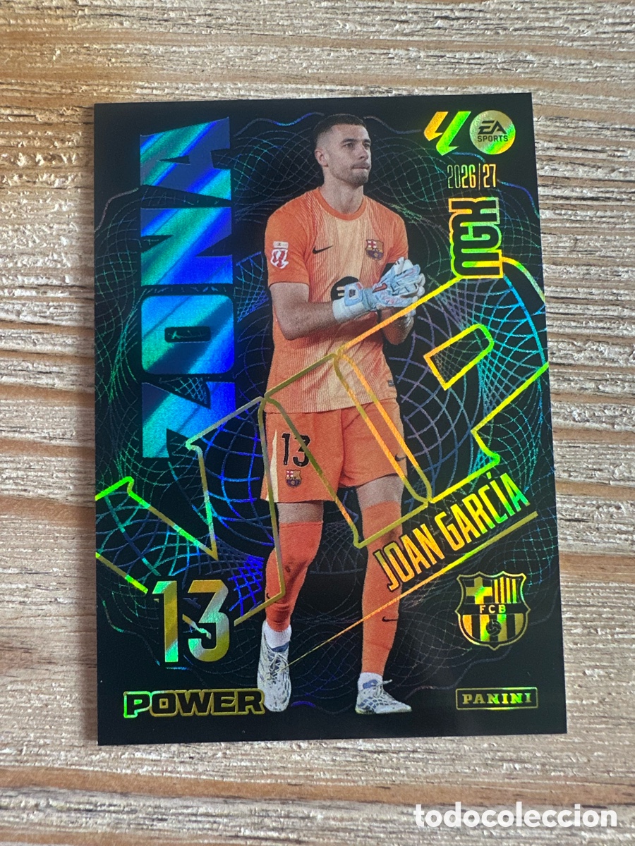 Trading cards: JOAN GARCIA FC BARCELONA VIP POWER 399P MEGACRACKS 2026/27 26-27 26 27 MGK PANINI