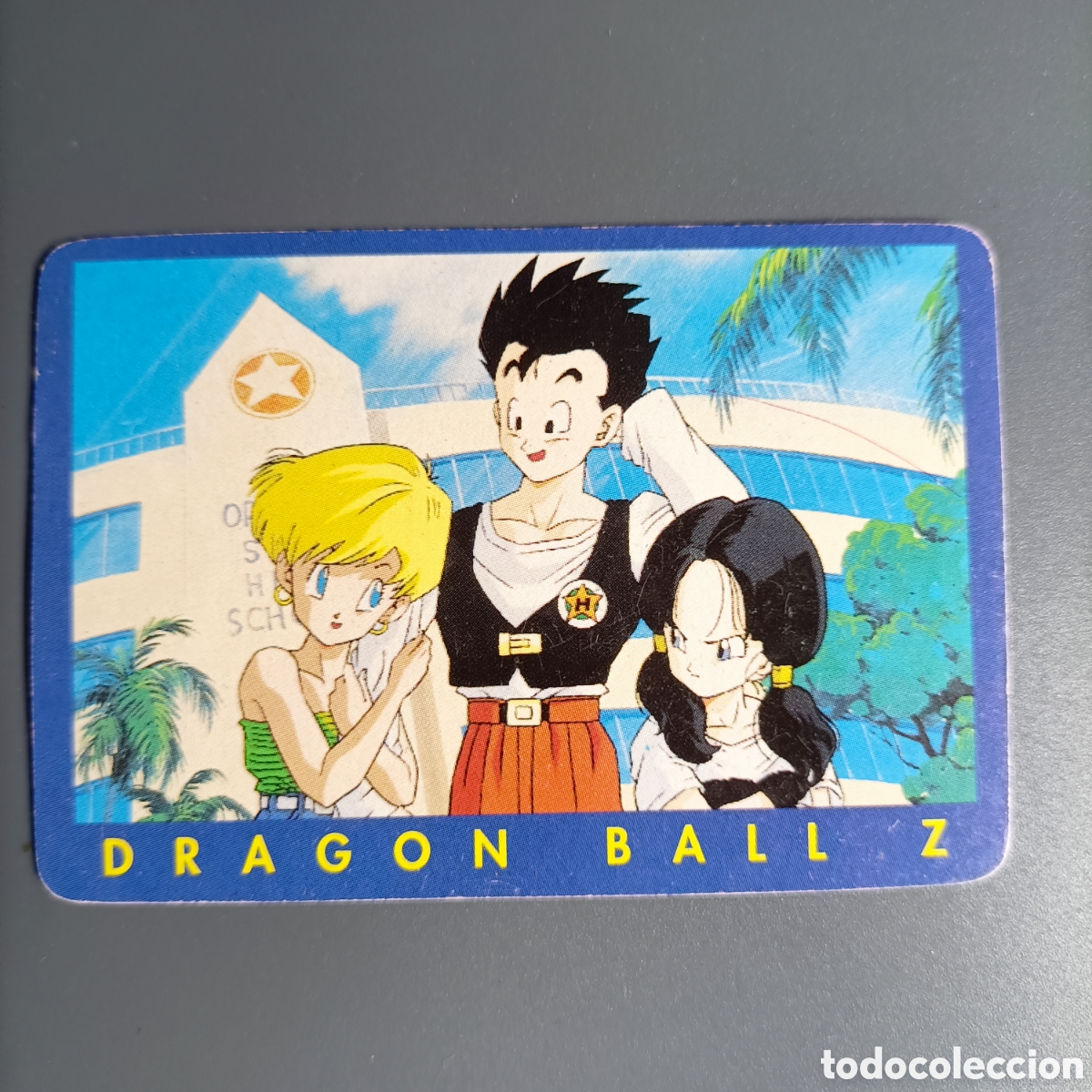 Trading cards: TRADING CARD. DRAGON BALL Z. SERIE 1 AZUL. №75