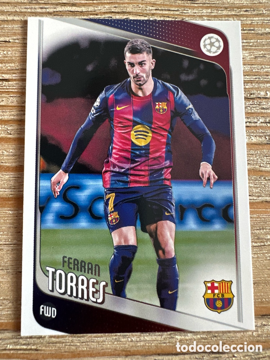Trading cards: FERRAN TORRES FC BARCELONA 138 TOPPS UCC FLAGSHIP 2025-26 25 26 CHAMPIONS LEAGUE