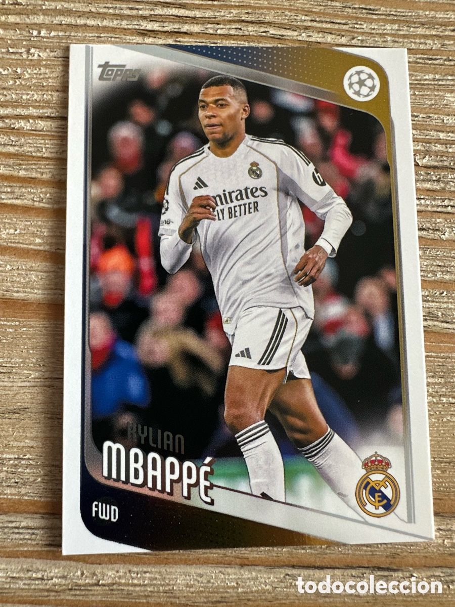 Trading cards: KYLIAN MBAPPE REAL MADRID 112 TOPPS UCC FLAGSHIP 2025-26 25 26 CHAMPIONS LEAGUE