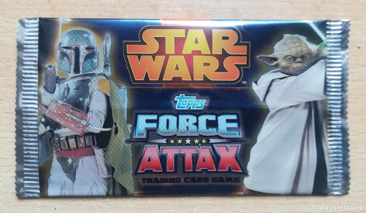 Trading cards: Star Wars Force Attax Topps Serie 3 - Sobre vac&iacute;o