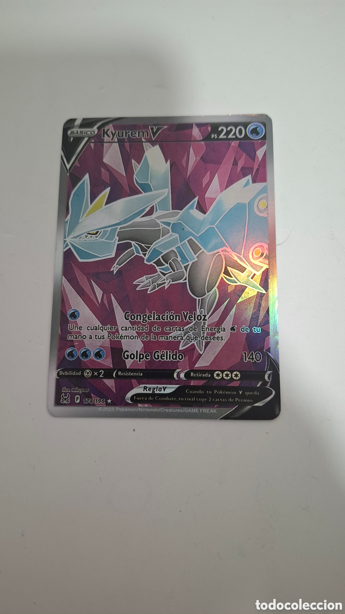 Trading cards: CARTA POKEMON CARD KIUREM V