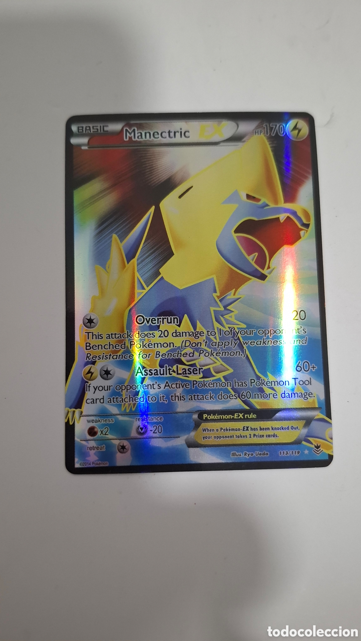 Trading cards: CARTA POKEMON CARD MANECTRIC EX