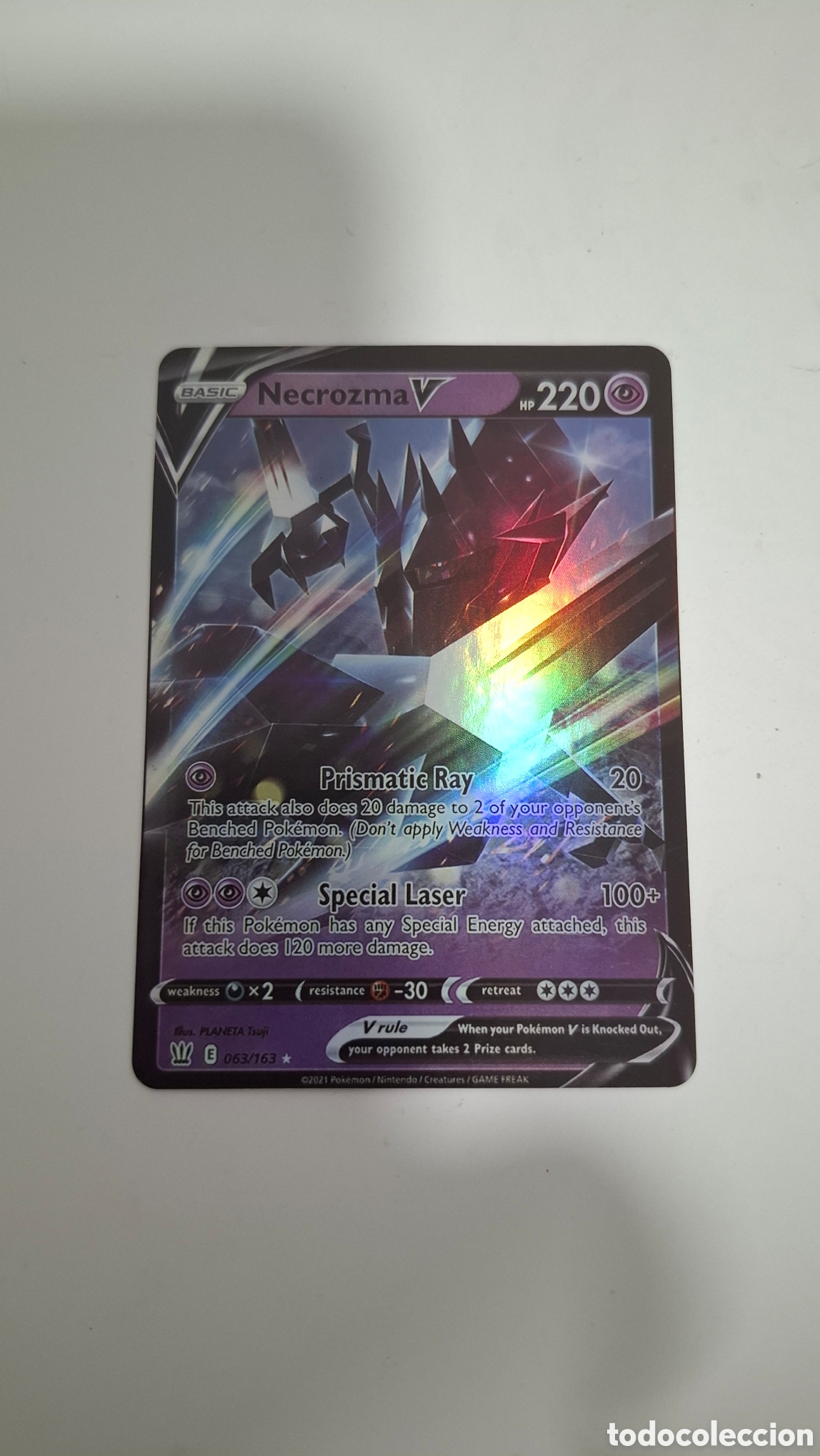 Trading cards: CARTA POKEMON CARD NECROZMA V