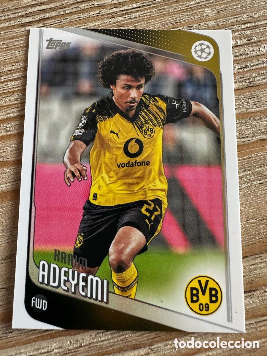 Trading cards: KARIM ADEYEMI BORUSSIA DORTMUND 128 TOPPS UCC FLAGSHIP 2025-26 25 26 CHAMPIONS LEAGUE