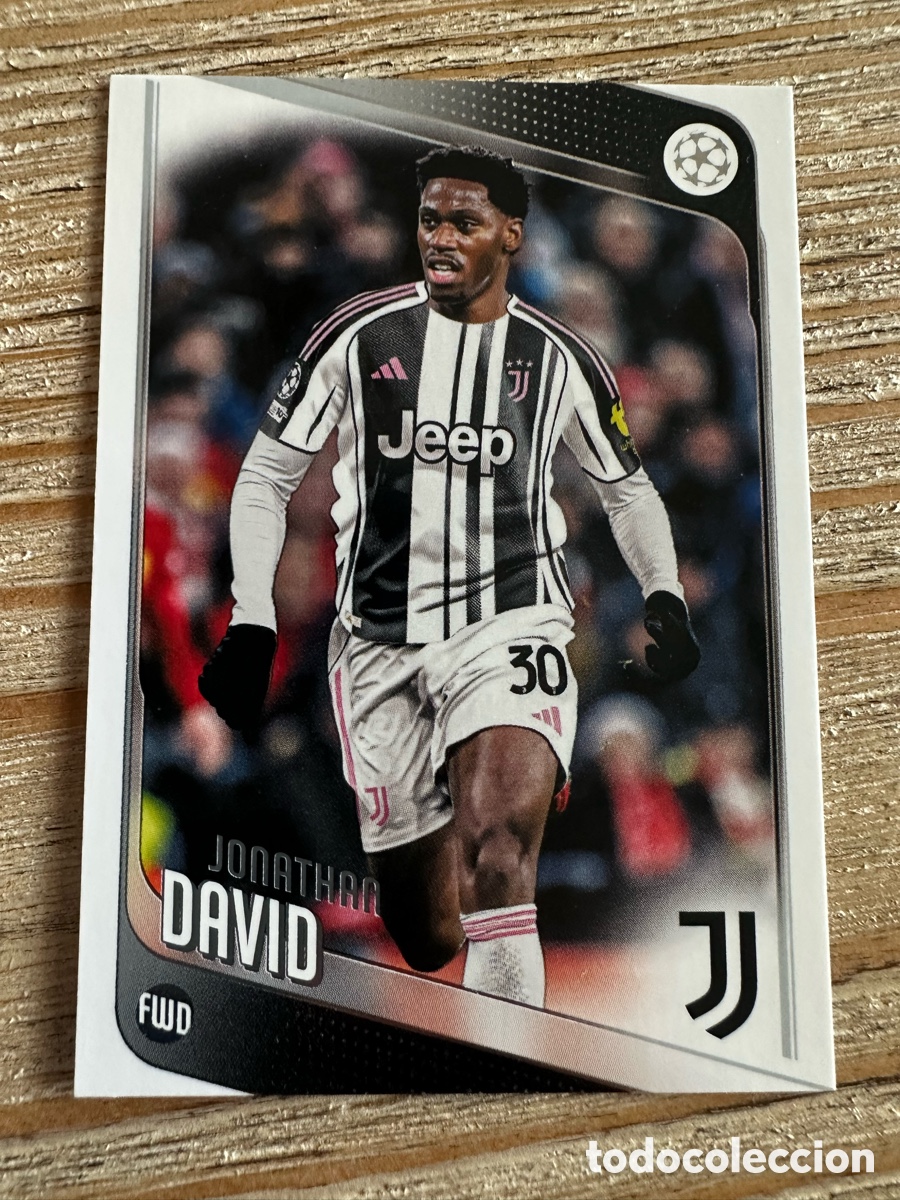 Trading cards: JONATHAN DAVID JUVENTUS 17 TOPPS UCC FLAGSHIP 2025-26 25 26 CHAMPIONS LEAGUE