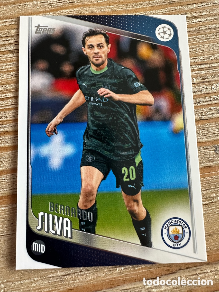 Trading cards: BERNARDO SILVA MANCHESTER CITY 2 TOPPS UCC FLAGSHIP 2025-26 25 26 CHAMPIONS LEAGUE