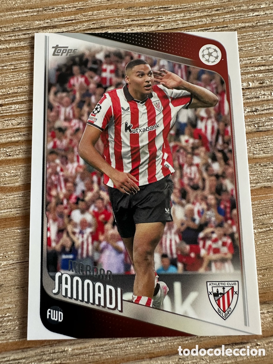 Trading cards: MAROAN SANNADI ATHLETIC CLUB 105 TOPPS UCC FLAGSHIP 2025-26 25 26 CHAMPIONS LEAGUE