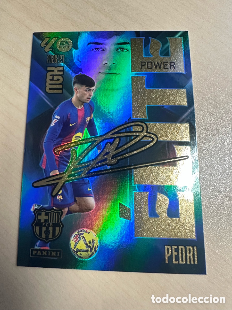 Trading cards: PEDRI FC BARCELONA ELITE POWER 15P MEGACRACKS 2026/27 26-27 26 27 MGK PANINI