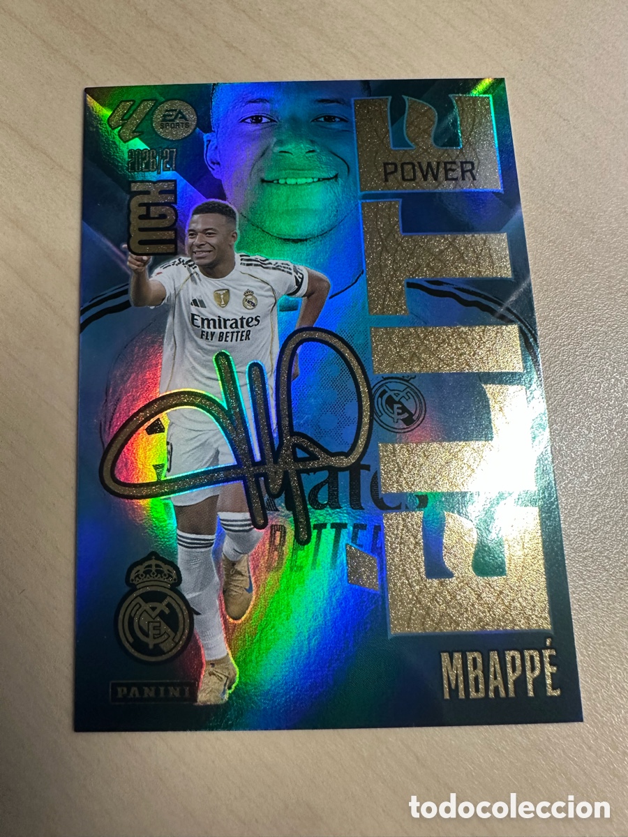 Trading cards: MBAPPE REAL MADRID ELITE POWER 10P MEGACRACKS 2026/27 26-27 26 27 MGK PANINI