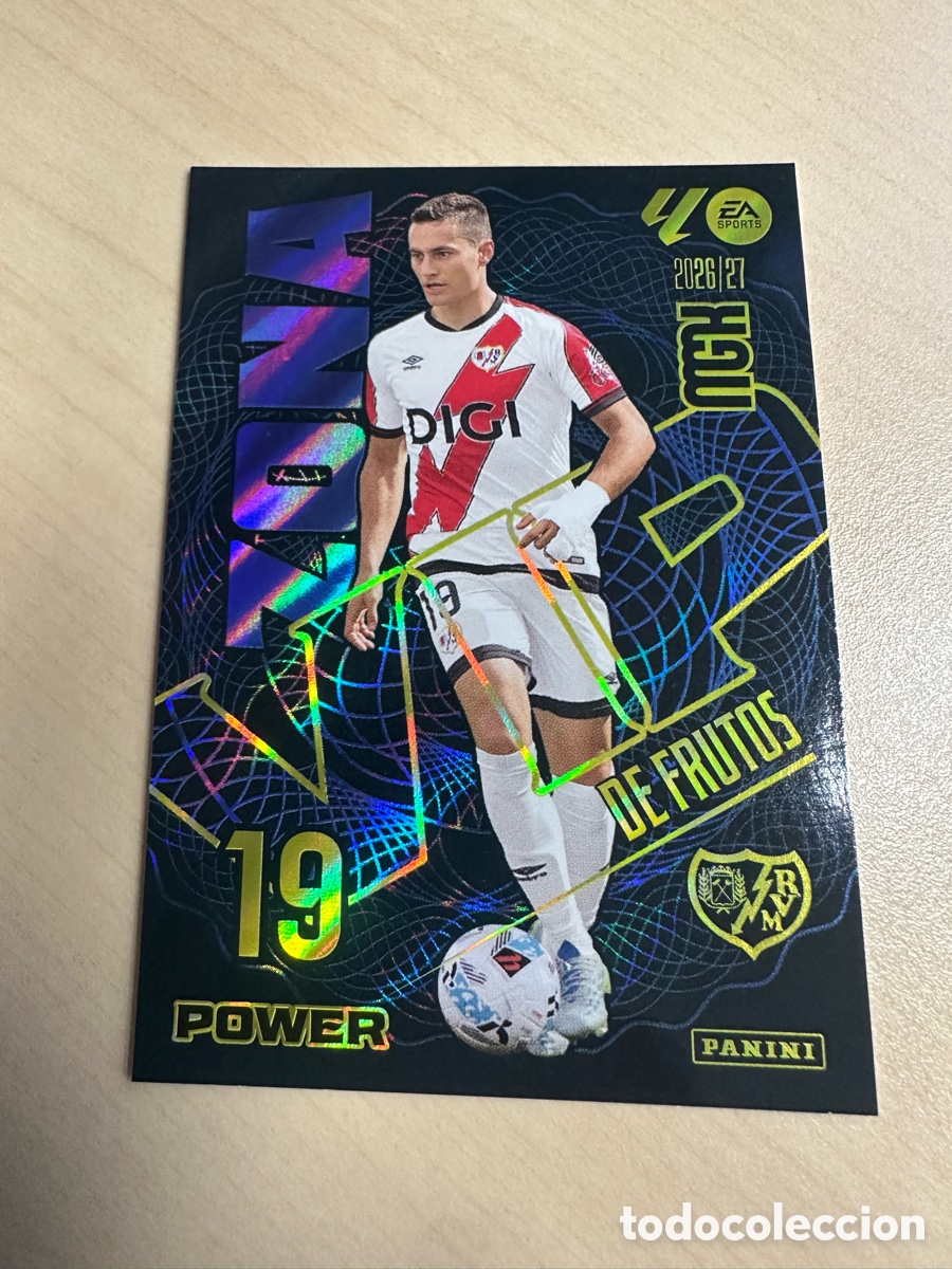 Trading cards: DE FRUTOS RAYO VIP POWER 392P MEGACRACKS 2026/27 26-27 26 27 MGK PANINI