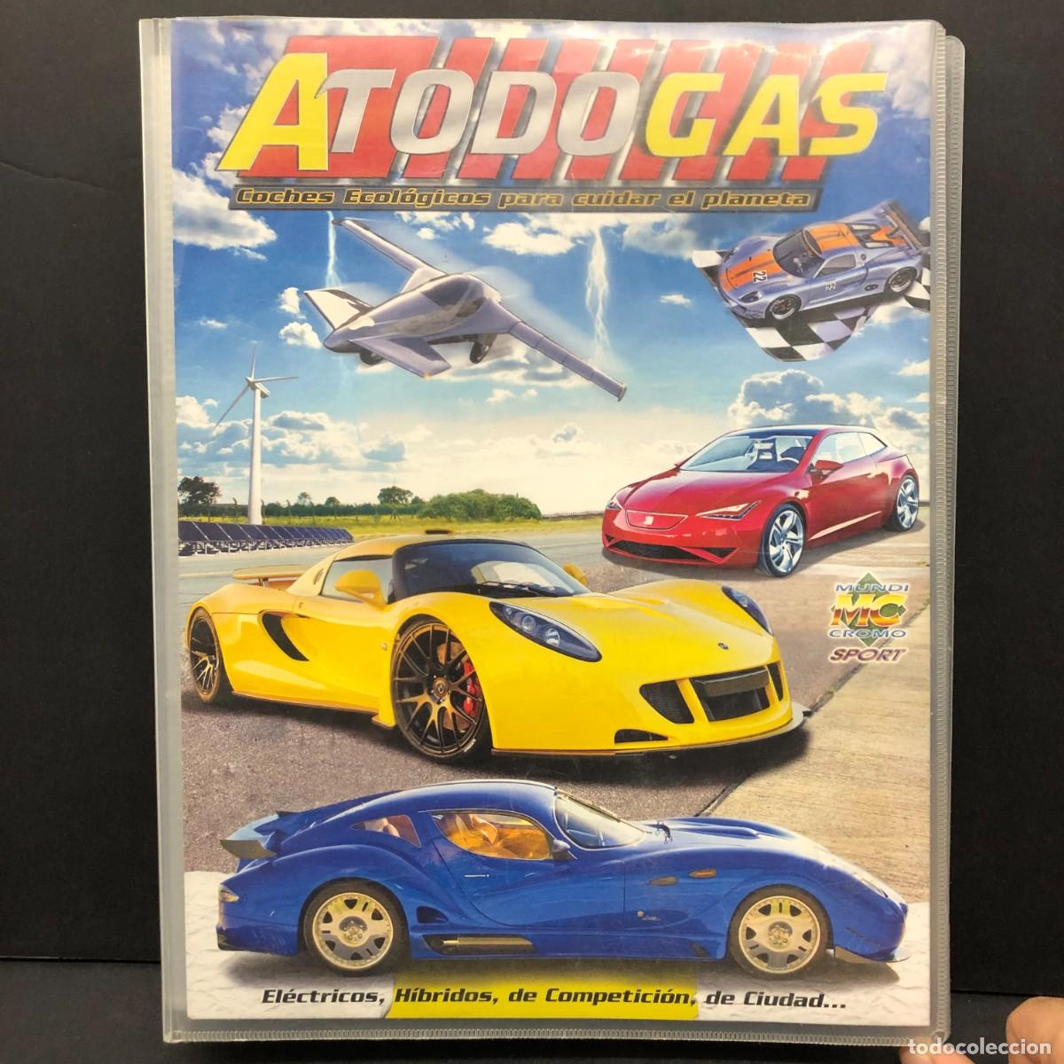 Cartes &agrave; &Eacute;changer: A TODO GAS - ALBUM DE CARTAS - TRADING CARDS - MUNDI CROMO SPORT - INCOMPLETO / 2107