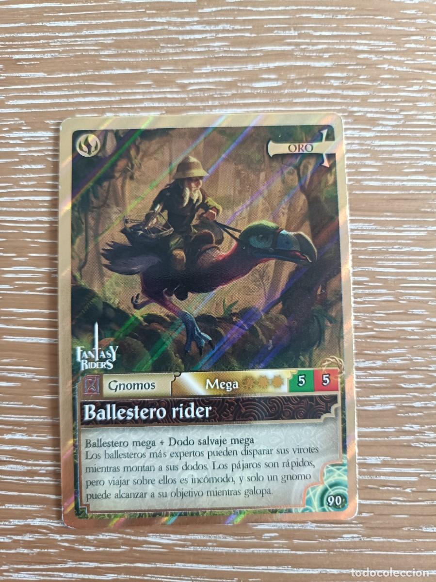 Trading cards: TRADING CARDS FANTASY RIDERS - PANINI 2019 - ORO - N&ordm; 90 BALLESTERO RIDER
